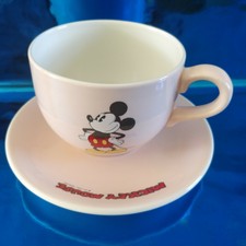 Tasse soucoupe rose Mickey Mouse Disney vintage Pagnossin - Ironstone  Treviso