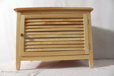 Belle maison de campagne table de nuit nuit armoire beistellschrank badeschrank lamellentür