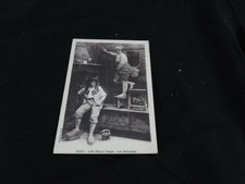 carte postal lit clos a etage la descente