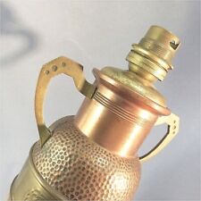 PIED DE LAMPE AMPHORE EN CUIVRE - Eclairage Lumière