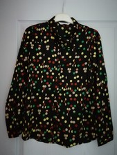 Chemise noire pois neuve Taille 40/42