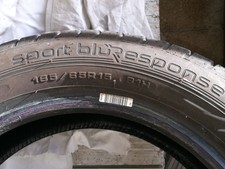  DUNLOP  2pneus  165/65 R15 -_81H                             SPORT BLURESPONSE 