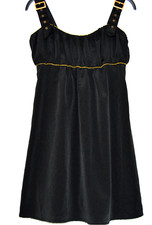 Robe-bustier courte ou tunique noir PEPE JEANS T. S