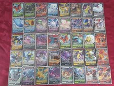 40 cartes pokemon neuves françaises sans double dont 1 carte V 1ere photo