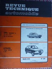 RTA revue technique automobile n° 386 CITROEN VISA SPECIAL CLUB 4CV 1979