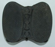 Ancien Gonfleur à pied double soufflet - Accessoire voiture ancienne 