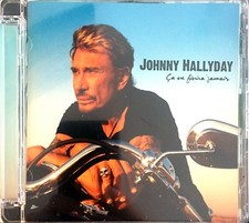 CD ALBUM + DVD VIDEO JOHNNY HALLYDAY CA N' FINIRA JAMAIS EDITION RARE COMME NEUF