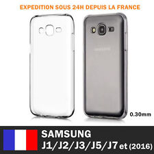 SAMSUNG GALAXY J1,J2,J3,J5,J7 J4 Plus J6 COQUE HOUSSE TPU SILICONE TRANSPARENT