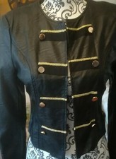 Veste courte legere et tendance femme effet reel cuir "ZH FASHION" T 36 XS  