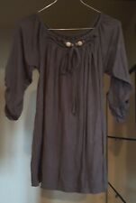 t-shirt liquette blouse haut manches longues marron femme - taille 38