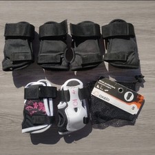PROTECTIONS ROLLERS SKATE TROTTINETTE COUDES POIGNETS GENOUX / Taille S