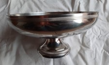 Coupe à fruits ou grande panière en inox - style guy degrenne