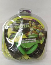 Teenage Mutant Ninja Turtles Kid Safe Over the Ear Headphone w/Volume Limiter