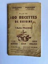 LIVRE DE RECETTE PUBLICITAIRE VINTAGE