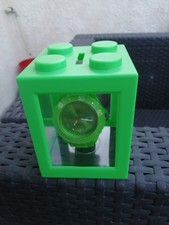 Montre mixte fluo sport ou loisir marque BELLOS verte Avec Boite Et Pile Neuve