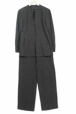 GIORGIO  ARMANI Tailleur-pantalon Dames T 46 gris clair style décontracté