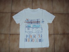 T-shirt blanc à MC Vertbaudet en 14 ans neuf