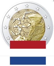 2 Euros Commémorative Pays-Bas 2022 Erasmus UNC