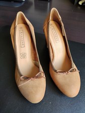 Escarpins marron clair en cuir André T36 neuve