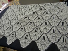 4 pans voilage rideau cuisine chambre blanc 60cmX90cm coupe tous 9 cm c16/37