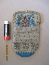 PORTE MONNAIE ANCIEN Bourse Aumonière ancienne en perles 19éme ..