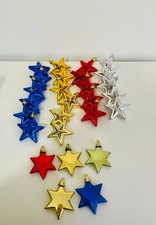 Boules de noel déco étoiles