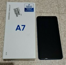 SAMSUNG Galaxy A7 2018 - 128Go - Bleu Bon état (Double SIM)