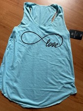 Superbe Top Débardeur bleu turquoise Mistika Neuf Avec Étiquette