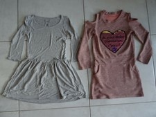  lot fille 10 ans:robes=rock corleone,je suis belle comme un coeur