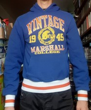 MARSHALL collège sweat à capuche taille S bleu
