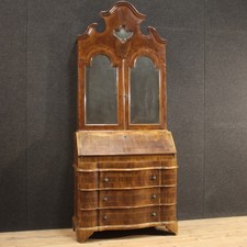 Scriban meuble bureau de pente buffet bois style ancien salon 900 20ème siècle