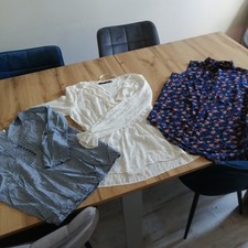 lot de 3 hauts femmes taille XS ( zara, pimkie, cache-cache) détail voir photos