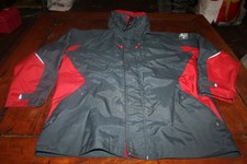 &&&&&   VESTE K-WAY BLOUSON  * TRIBORD / DECATHLON   *  BLEU et ROUGE  T. 12 ANS