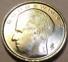 Gem UNC Belgique 1989 Frankenstein ~1st An Ever Minted ~ Boudewijn I