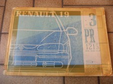 n°rn74 catalogue pieces detachées renault r19 pr1215-3