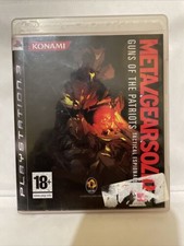 jeu PlayStation 3 PS3 Métal Gear Solid 4