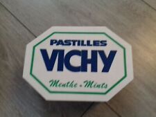 BOITE PLASTIQUE PASTILLES VICHY - MENTHE MINTS 14X10X6