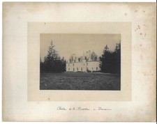 Originale Photo c1900 France 37 Château Boiderie, Boisderye Boiserie  Boisdrie 1