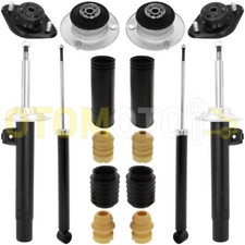 BMW 3 E46 318D 320D 330D KIT AMORTISSEURS A GAZ COUPELLES BUTÉE AVANT & ARRIÈRE
