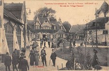 CPA 59 ROUBAIX EXPO INTERNATIONALE UN COIN DU VILLAGE FLAMAND
