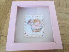 Cadre ourson 3D papier