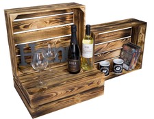 3 Pièce Plat Neuf Flamboyant Caisse de Pommes " Helga " Cageot à Fruits