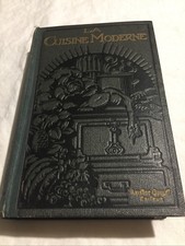 ancien livre de cuisine : La Cuisine Moderne
