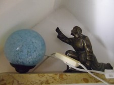 Ancienne lampe de chevet base marbre 