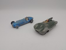 Dinky Toys 23H Talbot Lago Et Solido Jaguar Le Mans - Lot 2 Voitures Anciennes