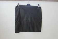 Jupe noire sky/simili cuir - taille 40