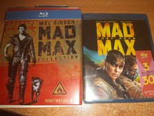 Lot de 4 blu-ray Serie Mad Max Très Bon Etat
