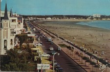 CPSM ROYAN vue d'ensemble de la plage dept-17 format cp 14 x 9 cm 