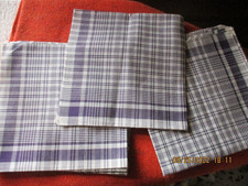 12 mouchoirs anciens de grand-père, campagne, paysan en  coton 45 cm X45  cm