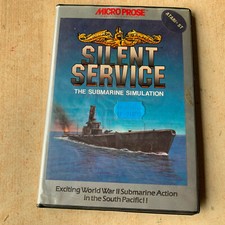 jeu Silent Service The Submarine Simulation - Atari ST / Micro Prose